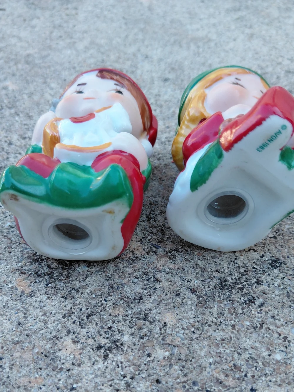 Vintage Toy Shop Elves Salt Pepper Shakers